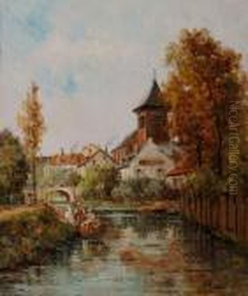 Moret-sur-loing, Le Canal - view 1