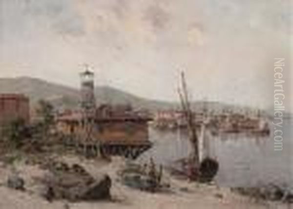 An Eastern Fishing Village - view 1