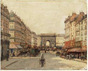 Porte Saint-martin A Paris