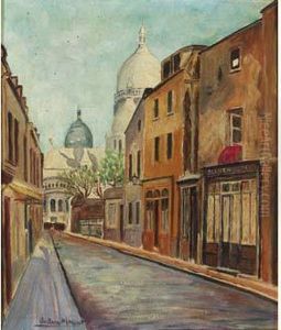Rue De Montmartre by Gustave Mascart