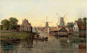 Canal Et Moulins