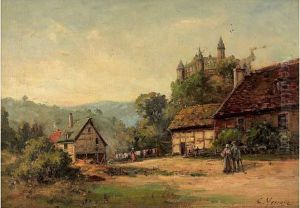 Scene De Village Scene De Village
