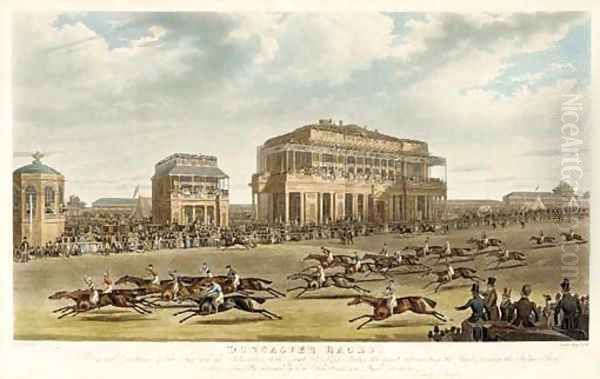 Doncaster Races, passing the judge stand (Siltzer 221), by Smart and Hunt - view 1