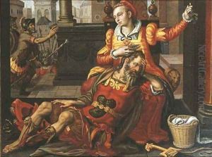 Samson and Delilah by Pieter Pietersz