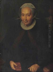 Portrait of a lady by Pieter Pietersz