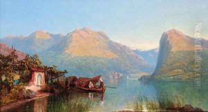 The Vesper Hour, Lake Lugano, Italy