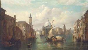 A Venetian capriccio by Alfred Pollentine