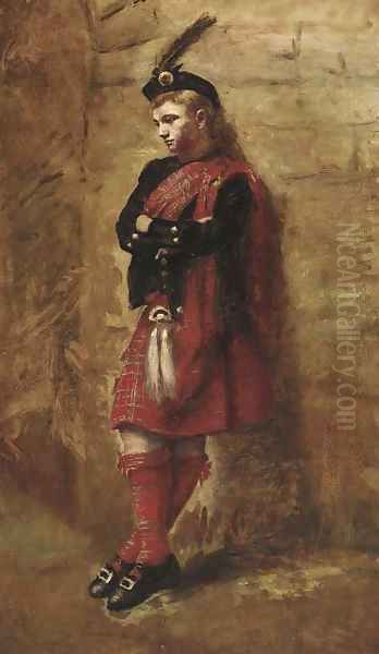 The pensive Highlander - view 1