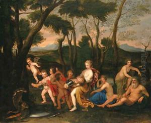 The Abduction of Rinaldo by Nicolas Poussin