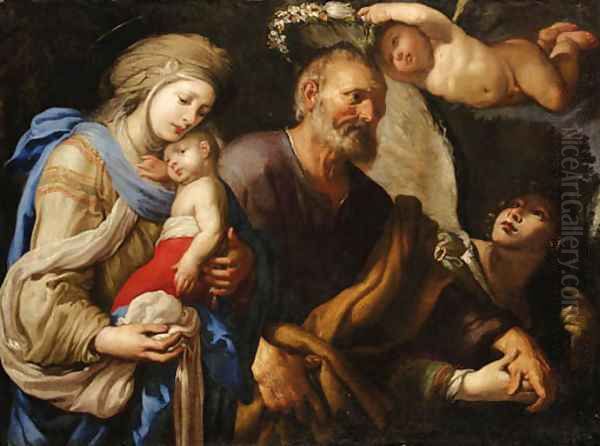 The Flight into Egypt - view 1