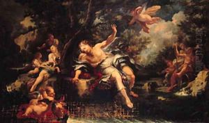Apollo and Daphne by Giacomo del Po