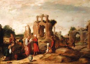 Rebecca and Eliezer at the Well