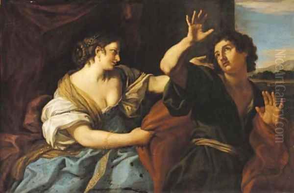 Joseph and Potiphar's wife - view 1