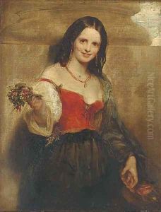 The flower seller by John Phillip