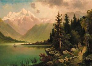 An extensive Alpine landscape