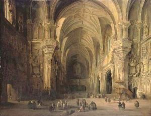 The cathedral of San Juan de las Reyes, Toledo by Genaro Perez-Villamil