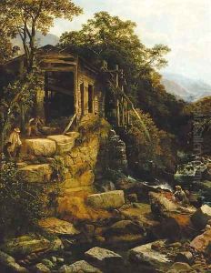 The saw mill, Camlaw, North Wales