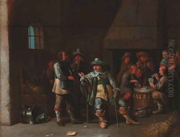 A guardroom interior - view 1