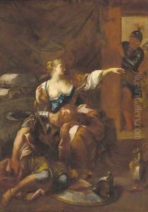 Samson and Delilah by Giuseppe Passeri