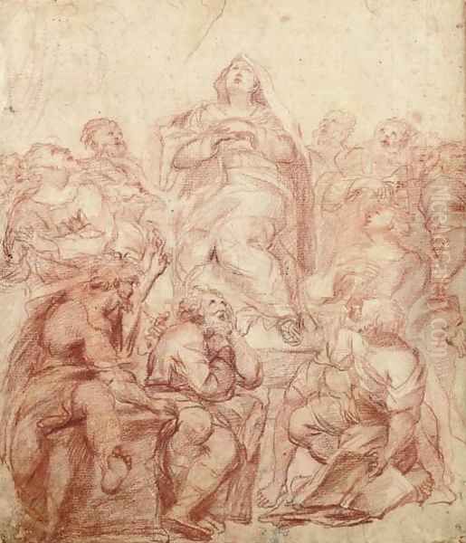 The Assumption of the Virgin by Giuseppe Passeri