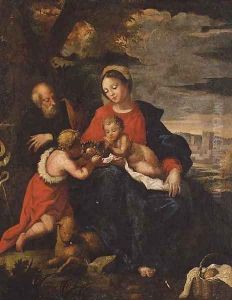 The Holy Family with the Infant Saint John the Baptist