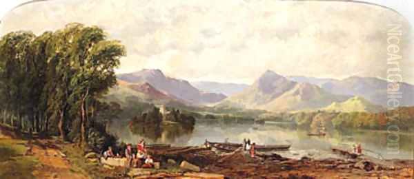 Derwentwater Looking Towards Newlands, Cumbria - view 1