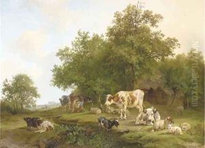 Milking time by Pieter Plas