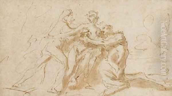Hercule, Dejanire et Nessus - view 1