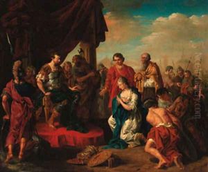 The Continence of Scipio by Giovanni Battista The Younger Pittoni