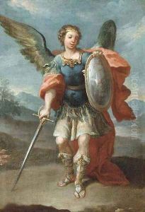 The Archangel Saint Michael by Giovanni Battista The Younger Pittoni