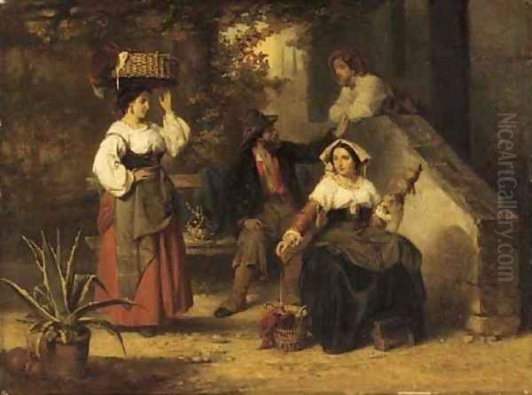 The woolspinners - view 1