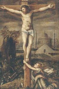 The Crucifixion by Lodovico Pozzoserrato (see Toeput, Lodewijk)