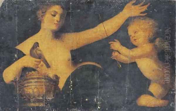 Venus and Cupid - view 1