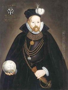 Portrait of Tycho Brahe (1546-1601) by School Of Prague