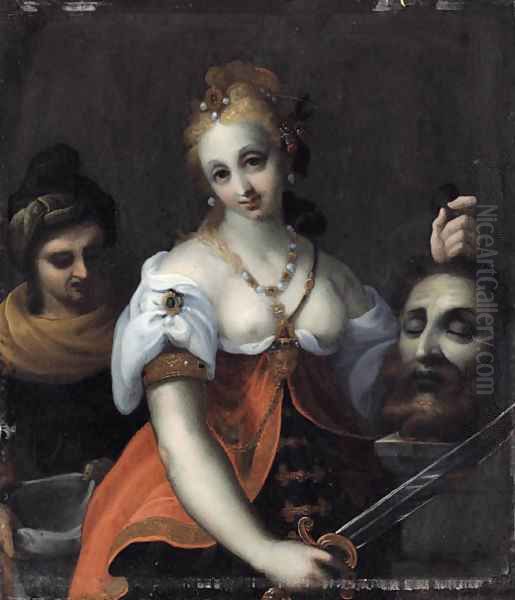 Judith with the head of Holofernes - view 1
