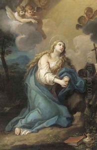 The penitent Magdalen by Stefano Pozzi