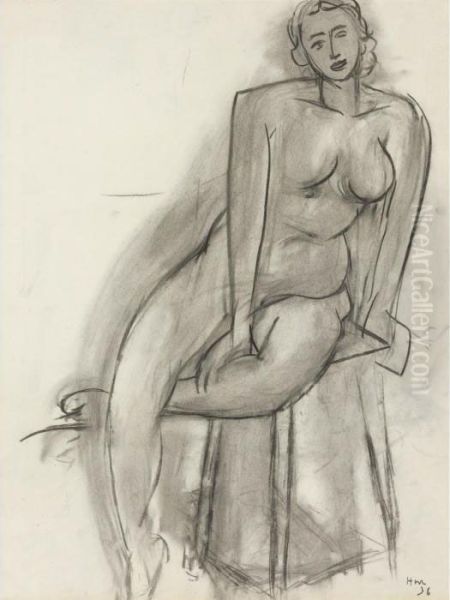 Nu Au Tabouret - view 1
