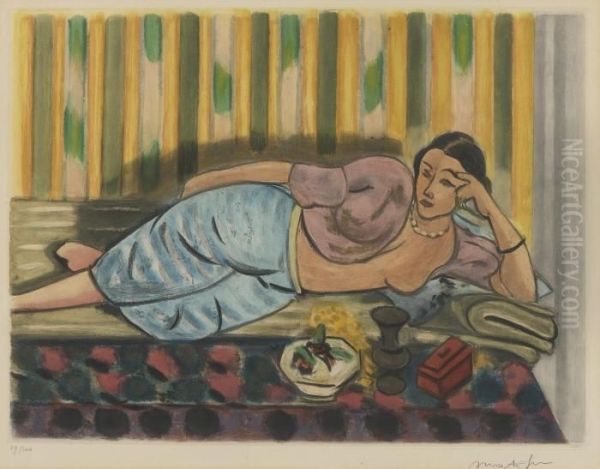 Odalisque Au Coffret Rouge - view 1