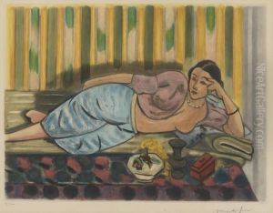 Odalisque Au Coffret Rouge