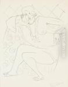 Figure Assise by Henri Matisse