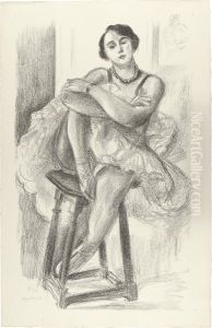Danseuse Au Tabouret by Henri Matisse