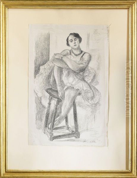 Danseuse Au Tabouret - view 1