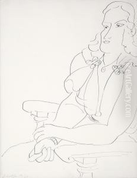 Jeune Femme Assise (young Woman Seated) - view 1