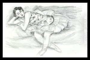 Danseuse Au Divan by Henri Matisse