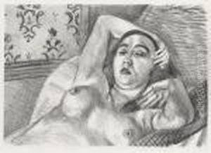Le Repos Du Modele by Henri Matisse