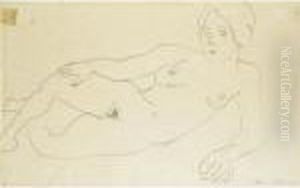 Femme Nue Allongee by Henri Matisse
