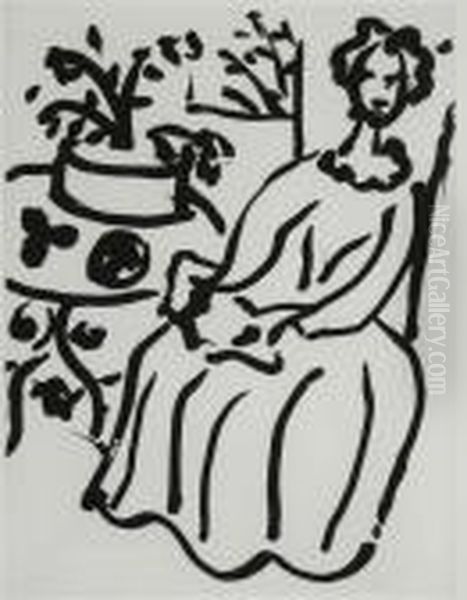 Marie-jose En Robe Jaune - view 1