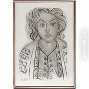 Portrait 2 From Verve Vol. Ii Magazine No. 5/6 by Henri Matisse