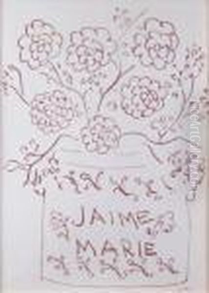 Vase De Fleurs Pour Marie - view 1