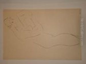 La Lecture, Nu De Profil by Henri Matisse